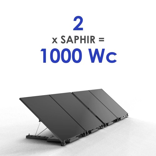 Panneau solaire plug and play SAPHIR 1000Wc