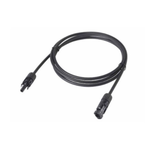 Rallonge câble DC 4mm² noir 1 mètre MC4